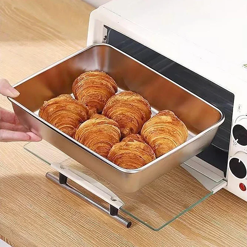 Non Stick Baking Pan Food Storage Box with Cover