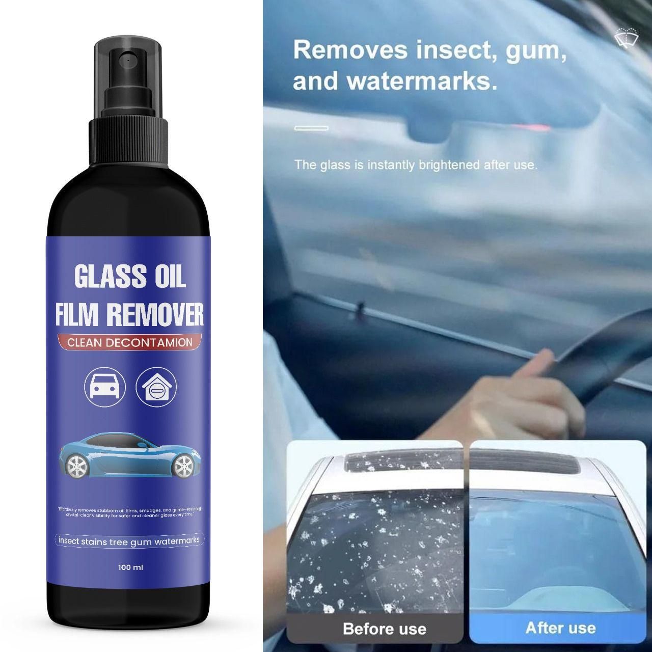 Glass Oil Film Remover 200 ml - BUY 1 GET 1 FREE