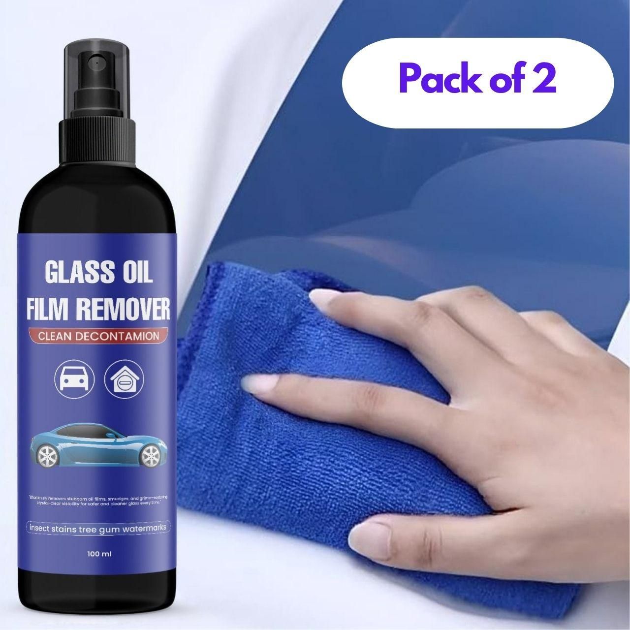Glass Oil Film Remover 200 ml - BUY 1 GET 1 FREE