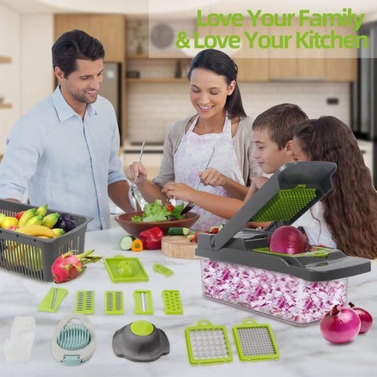 13 in 1 Vegetable Chopper Cutter Slicer Multifunctional