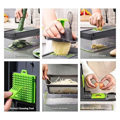 13 in 1 Vegetable Chopper Cutter Slicer Multifunctional