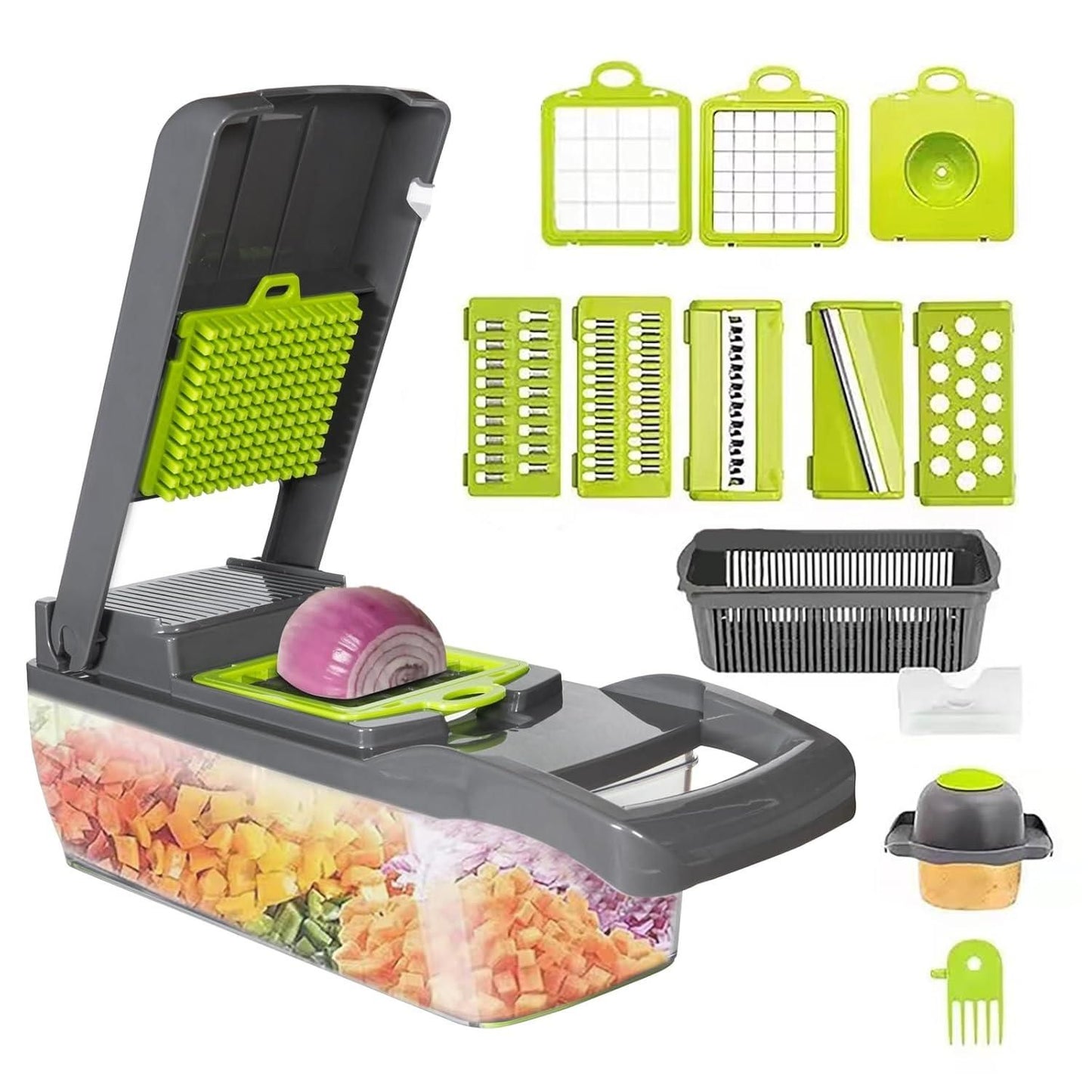 13 in 1 Vegetable Chopper Cutter Slicer Multifunctional