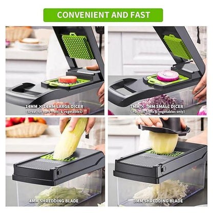 13 in 1 Vegetable Chopper Cutter Slicer Multifunctional